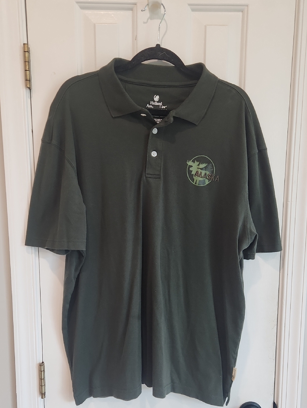 Logo Polo Shirt - Forest Green